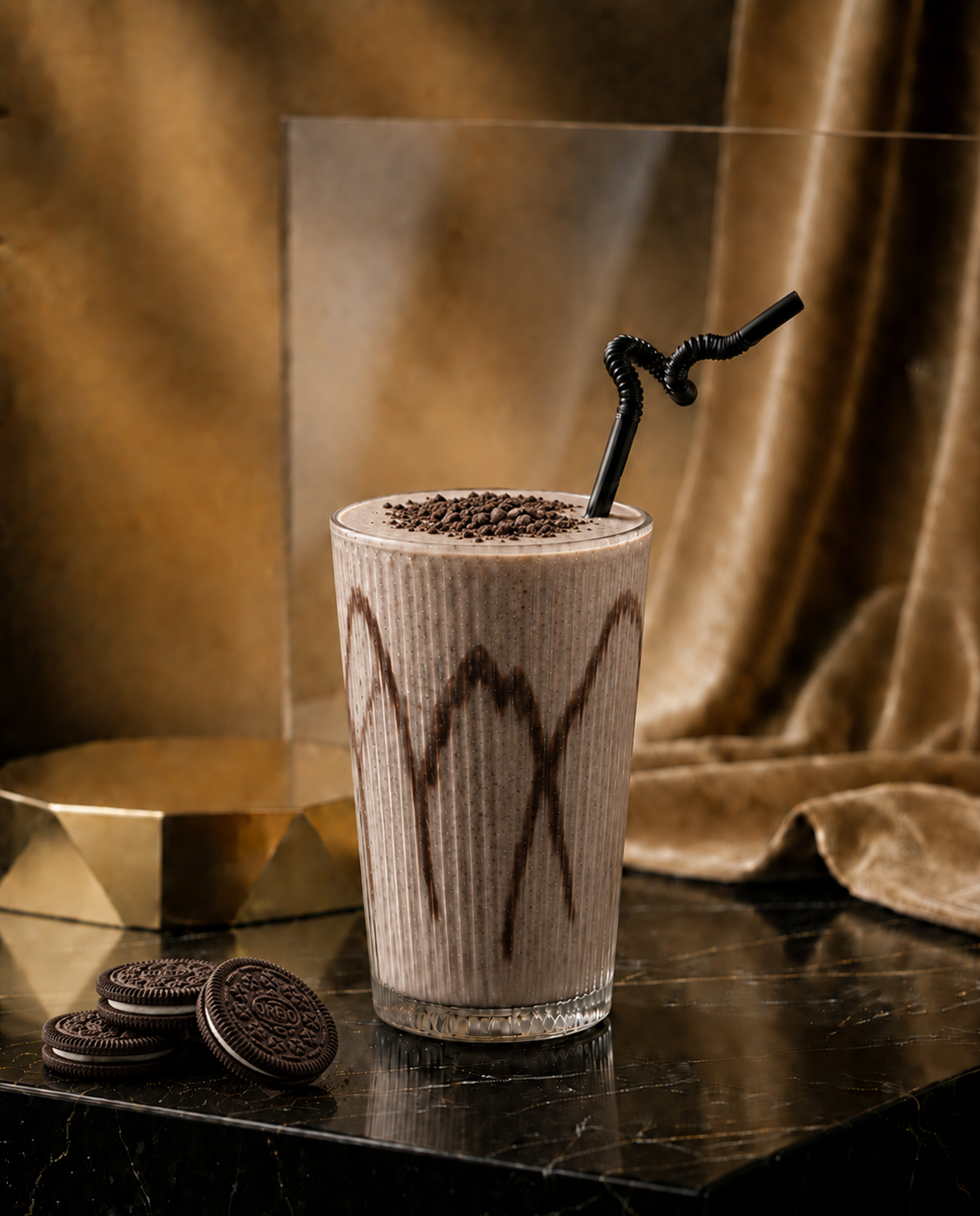 نٌص ميلك شيك أوريو