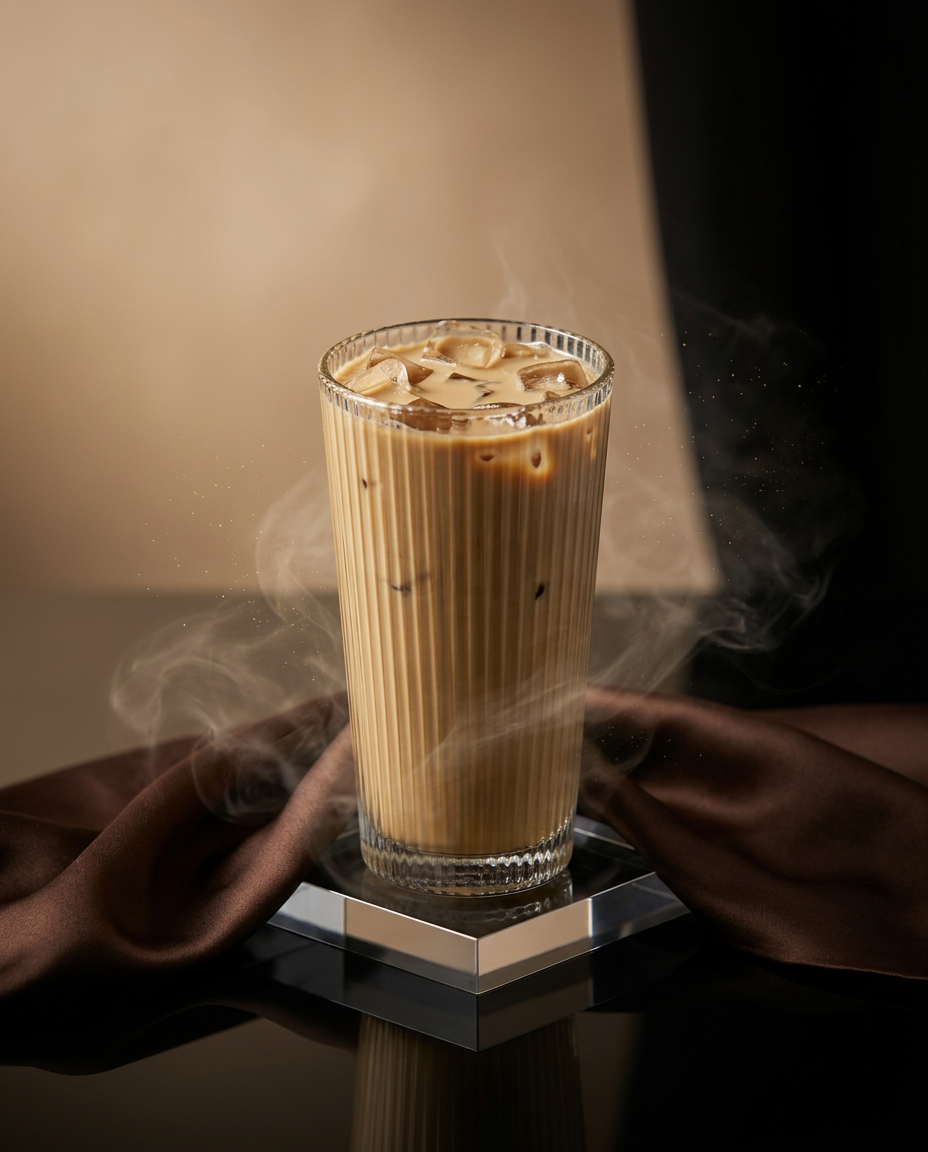 نٌص آيس فرينش لاتيه